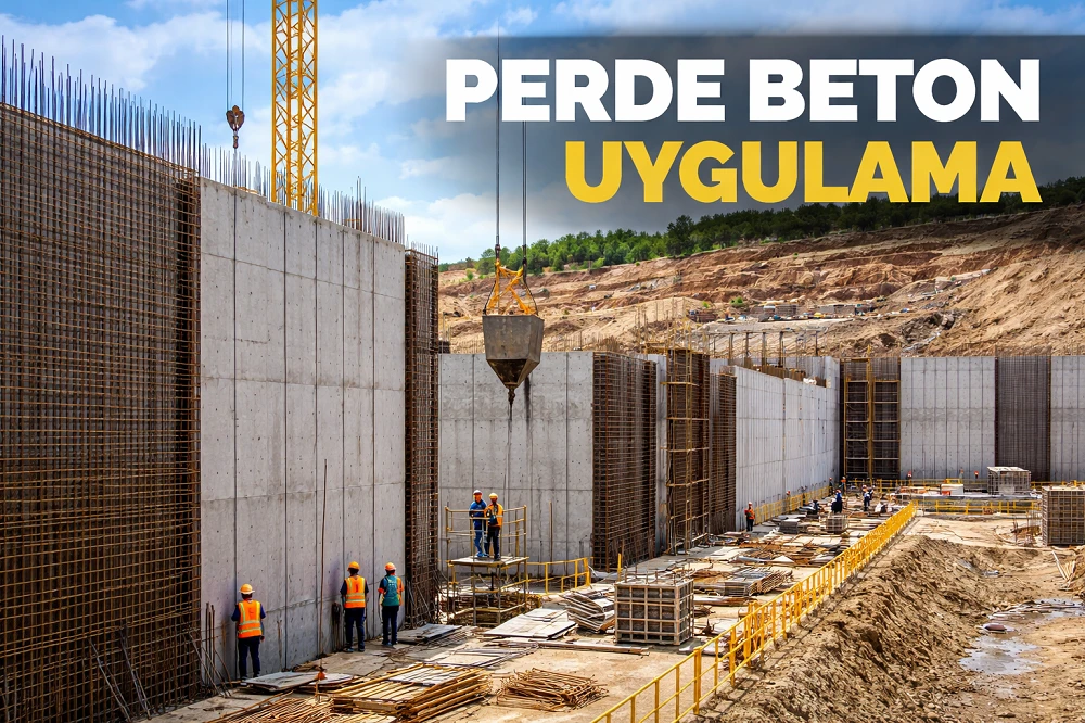 Muğla Perde Beton Uygulama